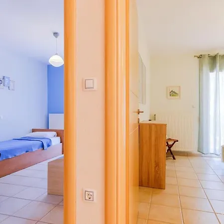 Salty Dream 3-bdrm Maison, Trani Ammouda Beach Semesterbostad Agios Nikolaos (Chalkidiki)