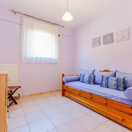 Semesterbostad Salty Dream 3-bdrm Maison, Trani Ammouda Beach